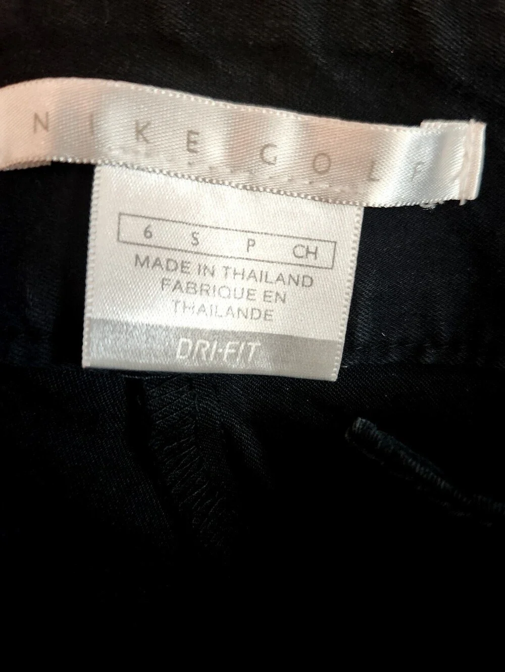 Nike Golf Black Capri Size 6 Small